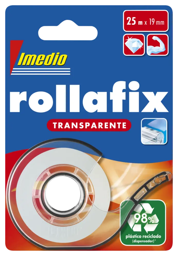 7007055-Article-pack-shot-front-straight-en-400-Imedio-25mx19mm-ES-Rollafixtransparenterefill